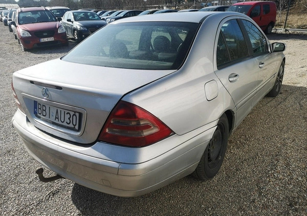 Mercedes-Benz Klasa C cena 4199 przebieg: 213654, rok produkcji 2002 z Sulęcin małe 29